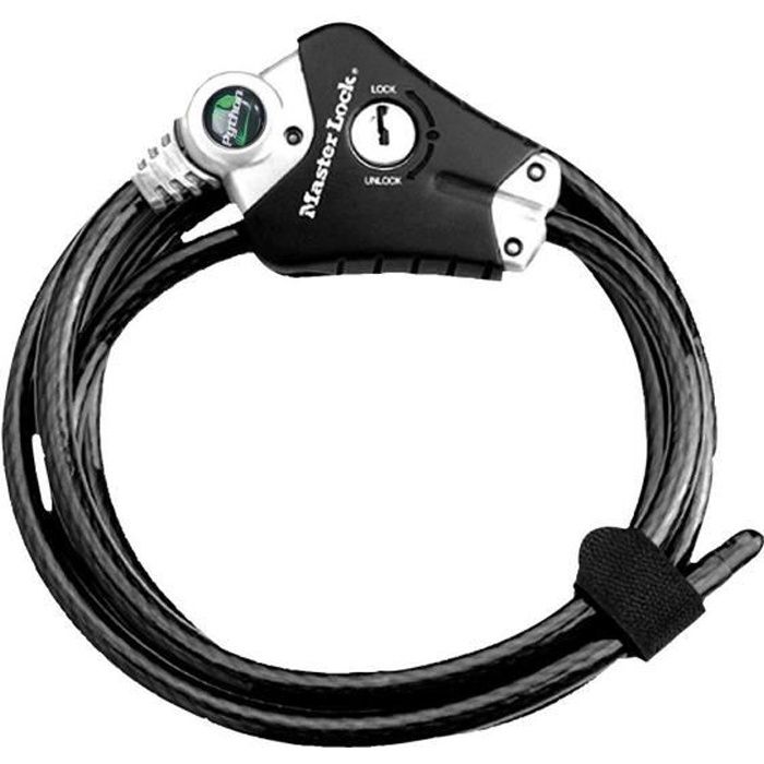 Master Lock Adjustable Anti-Theft Cable 30 cm to 1.8 m - 8417EURDPRO