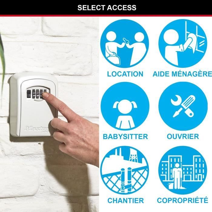 Master Lock Security Cabinet Key Box - Size M - Model 5401EURD