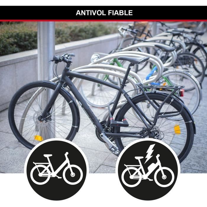 MASTER LOCK U-Lock Bicycle Lock - Hardened Steel, Keyed - 8279EURDPRO