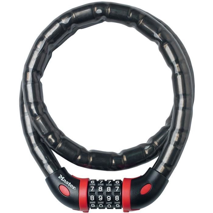 Master Lock Bicycle Anti-Theft Cable - 8226EURDPRO - Ideal for Bicycles and Equipment