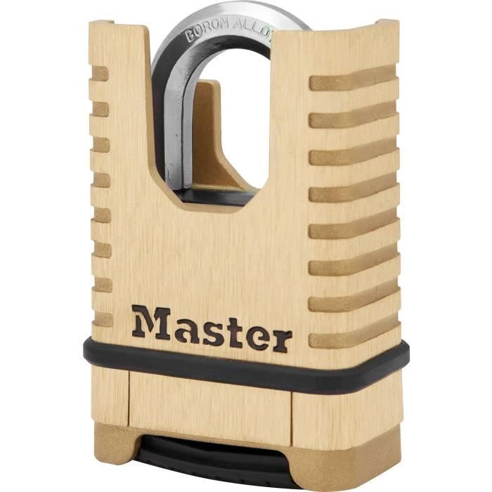 MASTER LOCK High Security Solid Brass Padlock - M1177EURDCC - Combination Lock