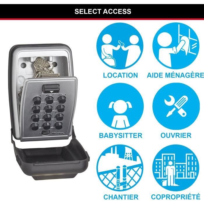 Master Lock Security Cabinet Key Box - Size L - Model 5423EURD