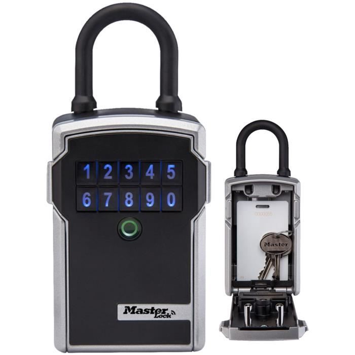 MASTER LOCK Connected Key Box - Bluetooth or Combination - With Shackle