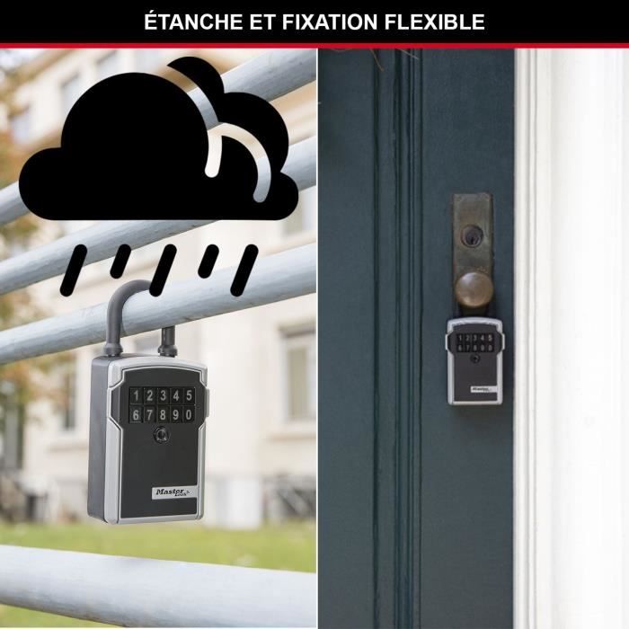 MASTER LOCK Connected Key Box - Bluetooth or Combination - With Shackle