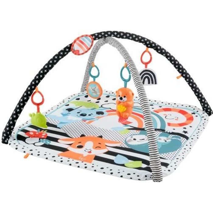 Fisher-Price My 3-in-1 Sensory Activity Mat - Baby Mat - From Birth HBP41