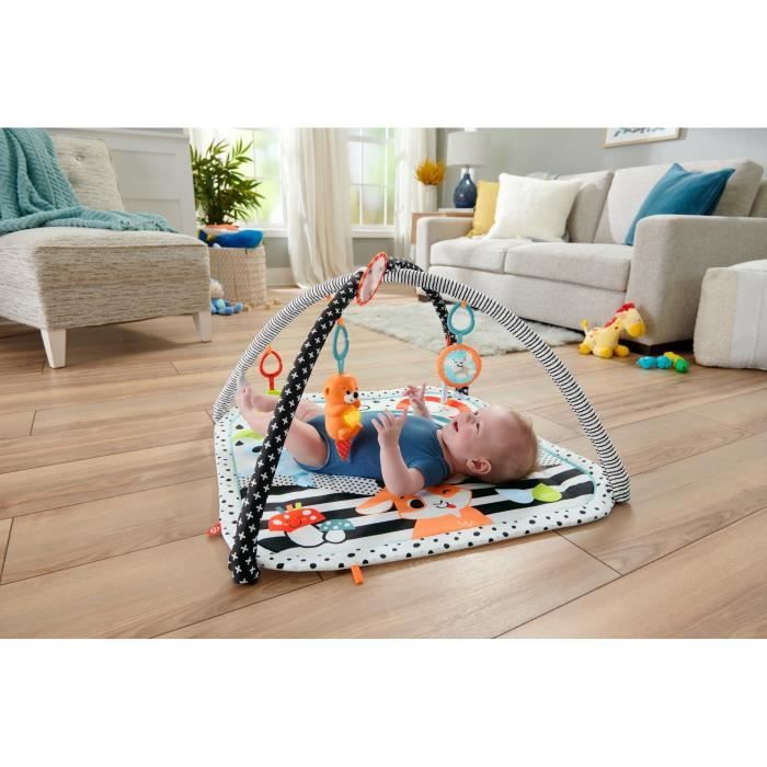 Fisher-Price My 3-in-1 Sensory Activity Mat - Baby Mat - From Birth HBP41