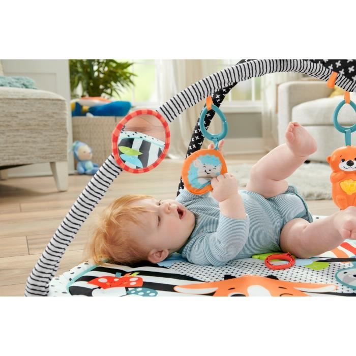 Fisher-Price My 3-in-1 Sensory Activity Mat - Baby Mat - From Birth HBP41