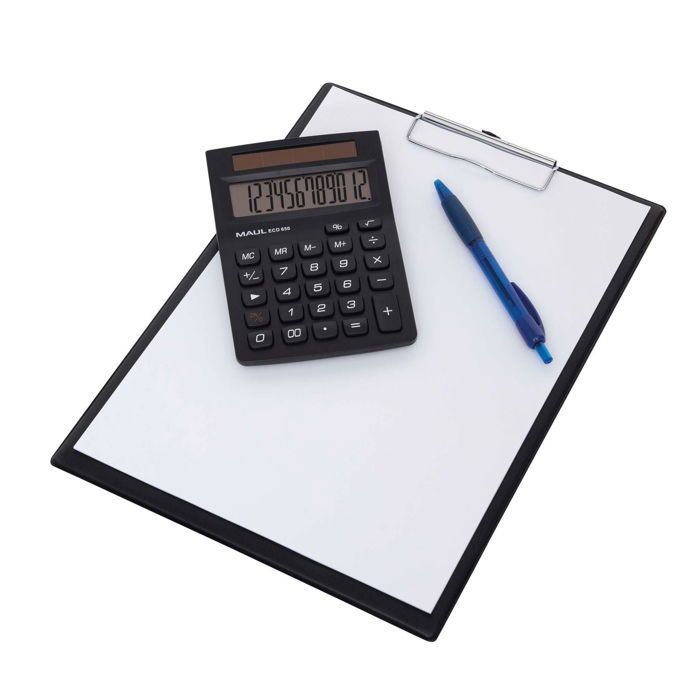 MAUL Desktop Calculator ECO 650 - 12 Digits - Black