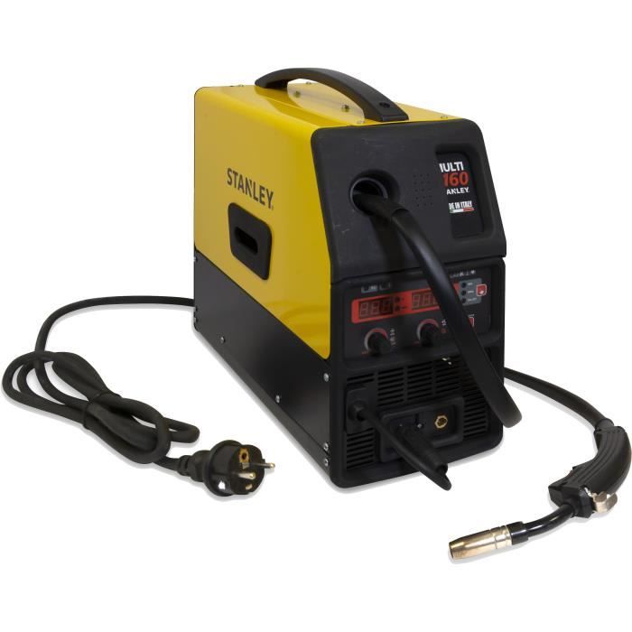STANLEY VIP 160A Multi Process 3-in-1 Inverter Welder - MMA, MIG GAS, MIG NO GAS