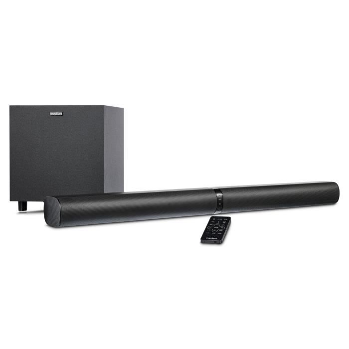 MEDION Soundbar 2.1 - 2x30W RMS + 60W RMS Subwoofer - Wireless Box