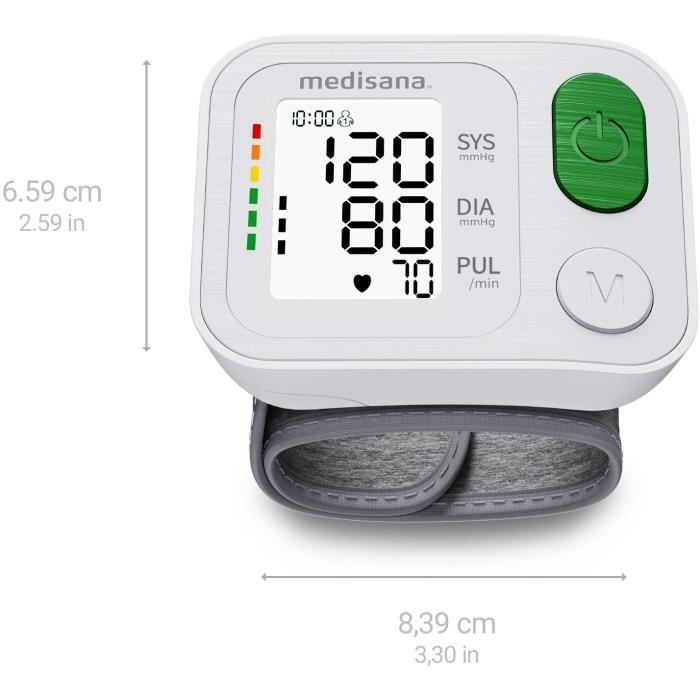 MEDISANA Wrist Blood Pressure Monitor - BW 345 - Arrhythmia Detection