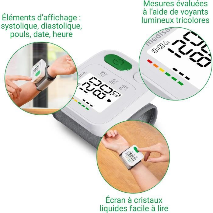 MEDISANA Wrist Blood Pressure Monitor - BW 345 - Arrhythmia Detection