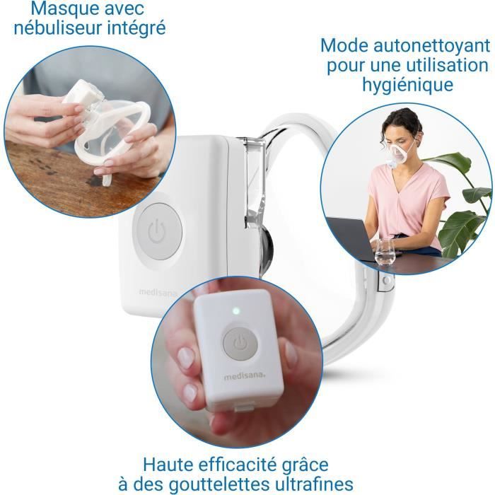 MEDISANA Hands-free Inhaler - IN 705 - 3 W - White