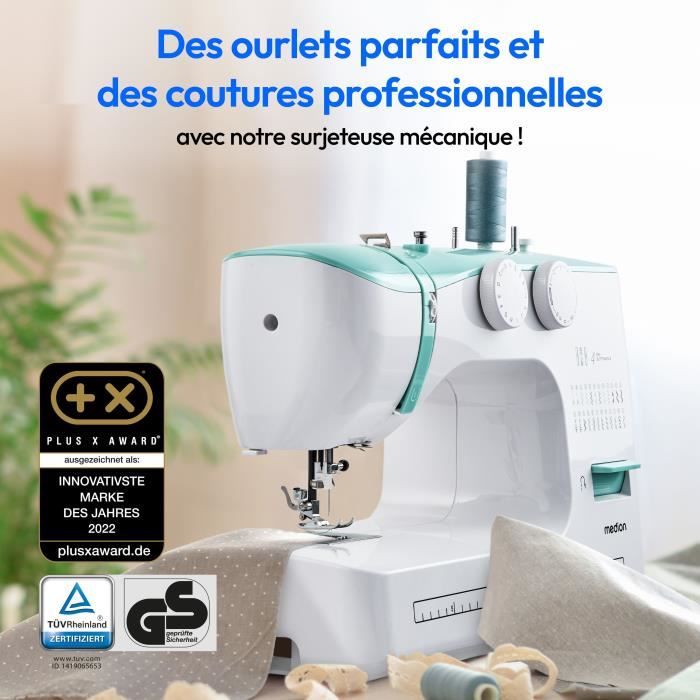 MEDION SM 60 Sewing Machine - 24 Stitches - 700 RPM - Turquoise