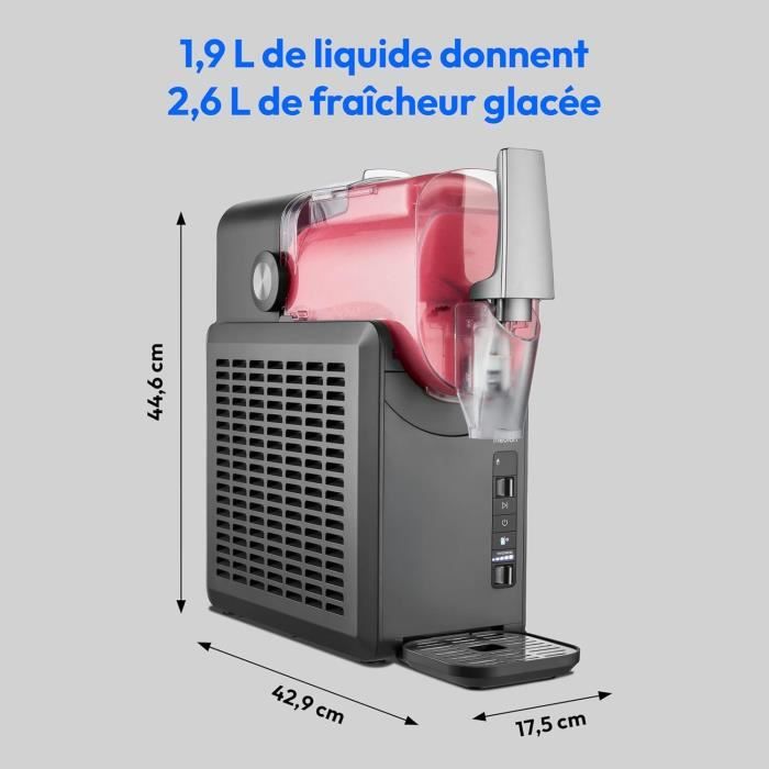 MEDION Iced Drink and Slush Machine - MD12090 - 2.6 L Capacity - 200W