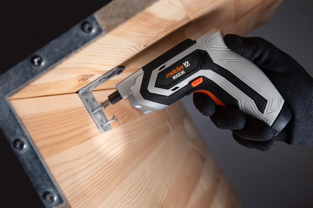MEISTER MAS36 Cordless Screwdriver - 3.6V Li-ion - 2.0 Ah Battery - 5 Nm Torque