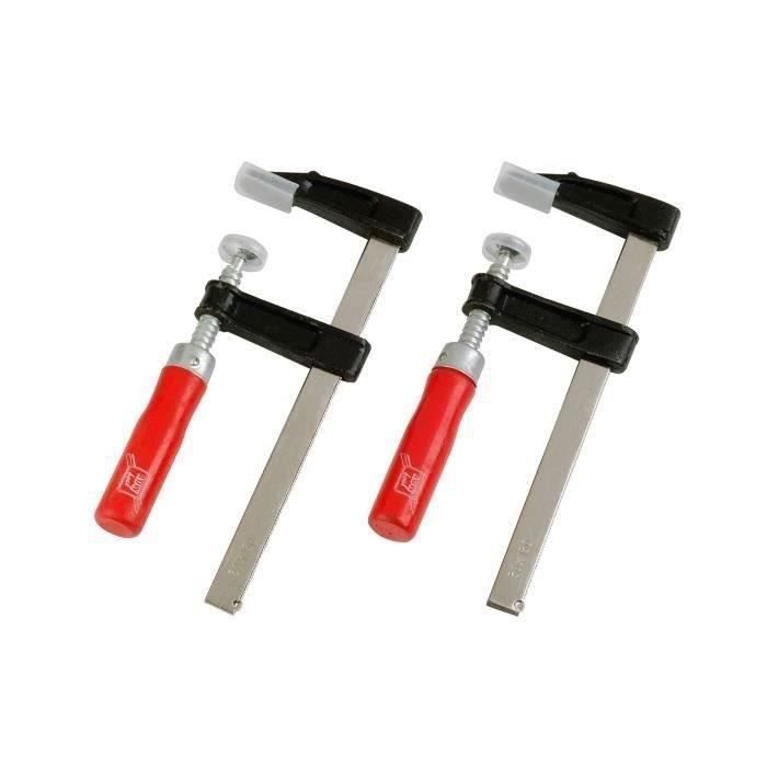 MEISTER Set of 2 Metal Clamps - 250x50mm