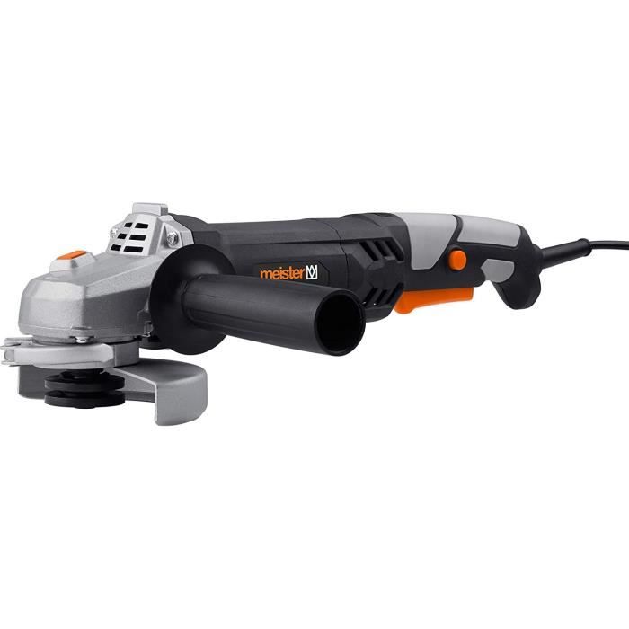 MEISTER Angle Grinder - 1100W - Ø 125 mm - 3-position Side Handle
