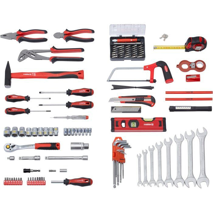 MEISTER 121 Piece Tool Set – Aluminum
