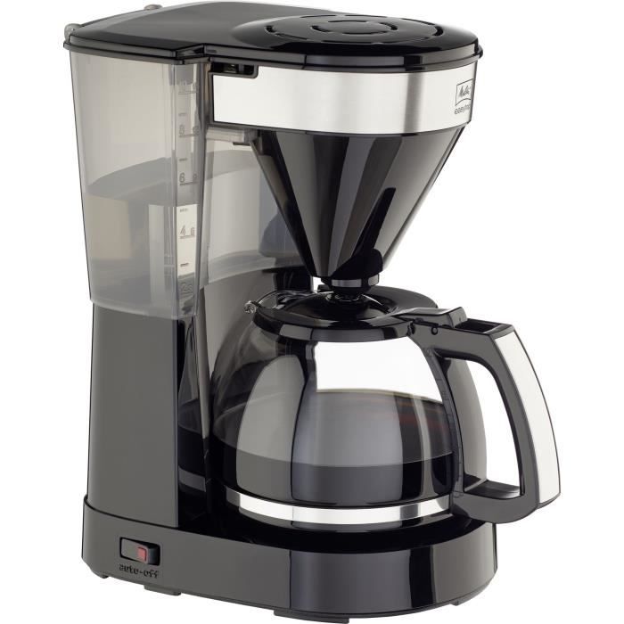 MELITTA Easy Top II Filter Coffee Maker - 1050 W - 10 Cups - Black - 1023-04