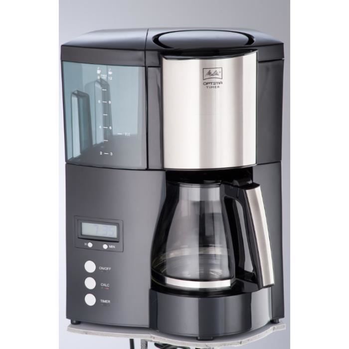 MELITTA Optima Timer Programmable Filter Coffee Maker - 1 L - 850W - 100801
