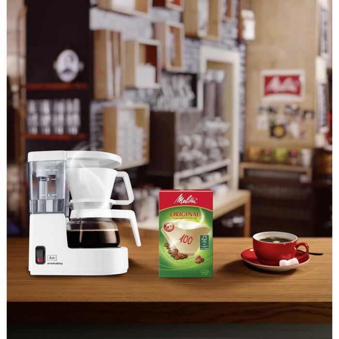 MELITTA Cafétiere Aromaboy 1015-01 - White