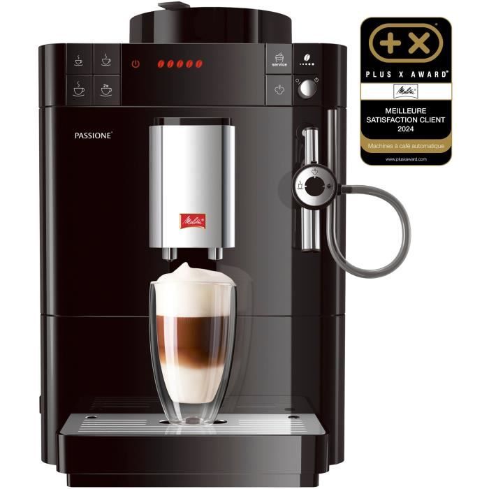 Melitta Passione Bean-to-Cup Coffee Machine - Black - 3 Classic Coffees