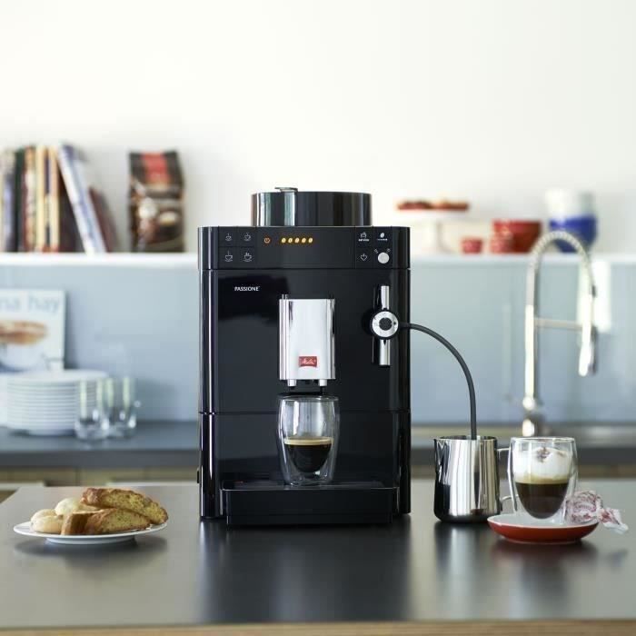 Melitta Passione Bean-to-Cup Coffee Machine - Black - 3 Classic Coffees