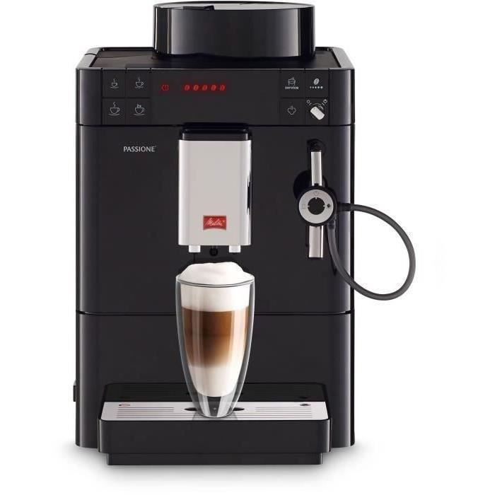 Melitta Passione Bean-to-Cup Coffee Machine - Black - 3 Classic Coffees