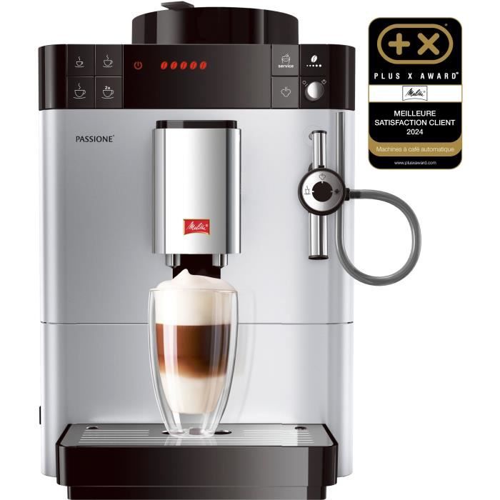 MELITTA Passione Bean-to-Cup Coffee Machine - Grinder - Silver