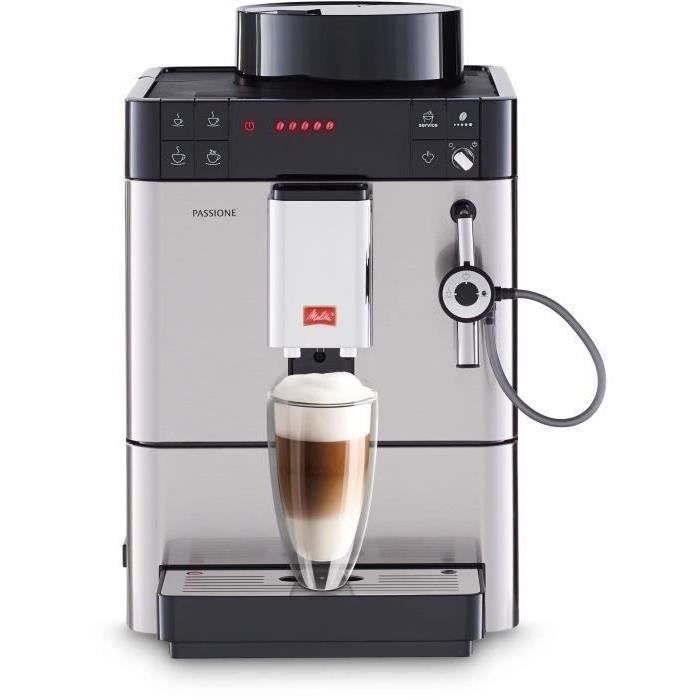 MELITTA Passione Bean-to-Cup Coffee Machine - Grinder - Silver