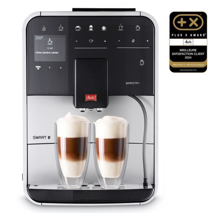 MELITTA Barista T Smart Bean-to-Cup Coffee Machine - Grinder - Silver