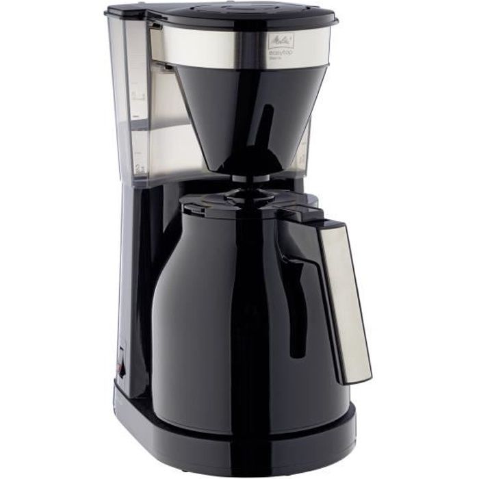 MELITTA Easy Top Therm II Filter Coffee Maker, 1 L, 1050 W, Black