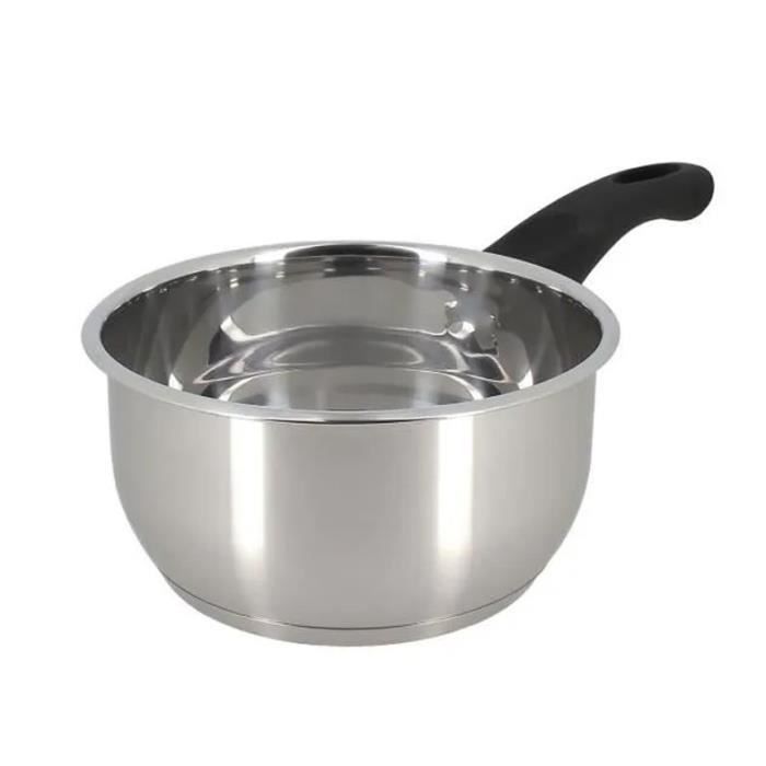 MENASTYL Saucepan - Stainless Steel - 16 cm - Compatible with all hobs including induction - 6020241