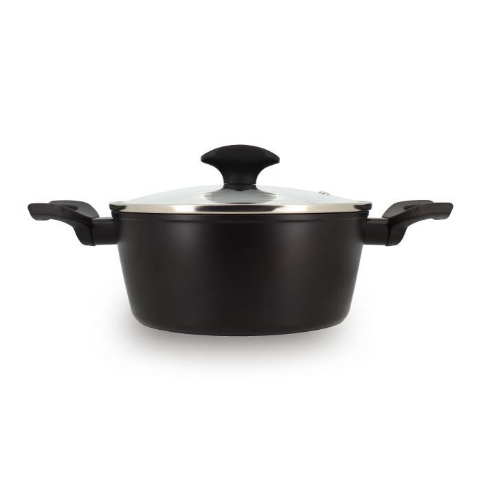 MENASTYL Casserole Dish - Forged Aluminum - 20 cm - Black - 6020646