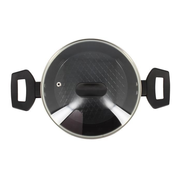 MENASTYL Casserole Dish - Forged Aluminum - 20 cm - Black - 6020646