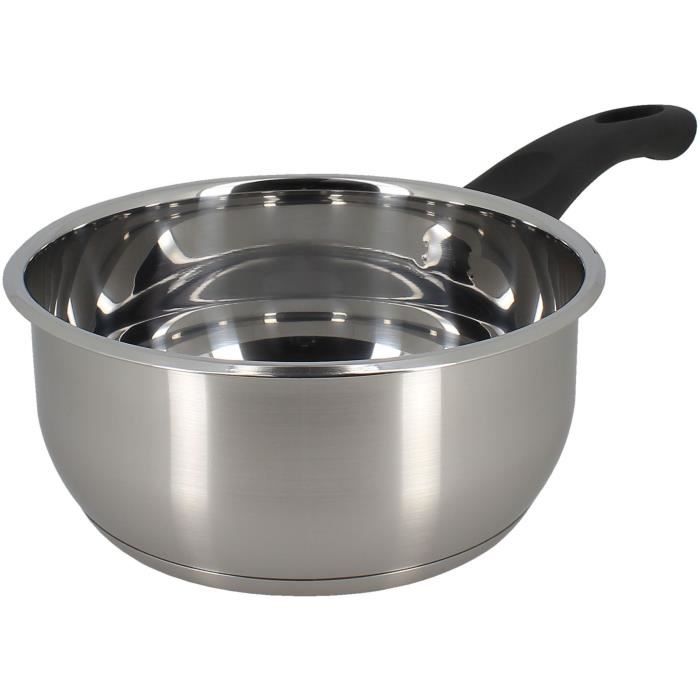 MENASTYL 6020242 Saucepan - Stainless Steel - 18 cm - Suitable for All Hobs Including Induction