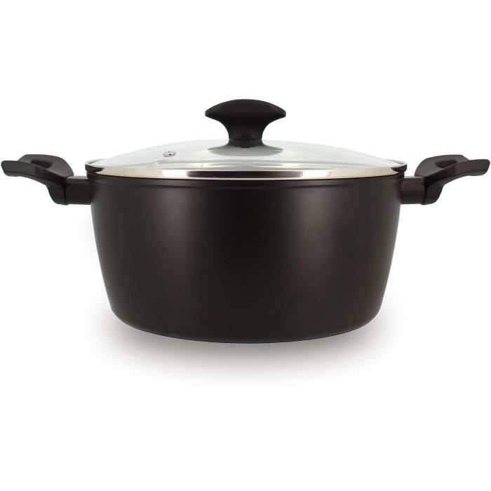 MENASTYL Casserole Dish - Forged Aluminum - 24 cm - Black - 6020647