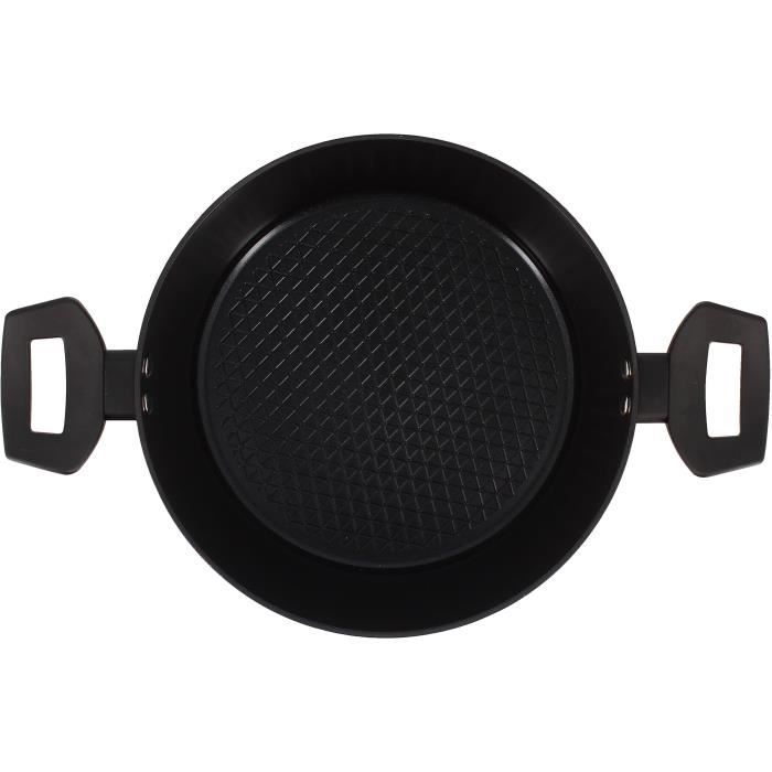 MENASTYL Casserole Dish - Forged Aluminum - 24 cm - Black - 6020647