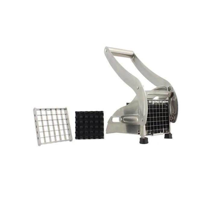 MENASTYL Manual French Fry Cutter - 26 x 12 cm - Stainless Steel