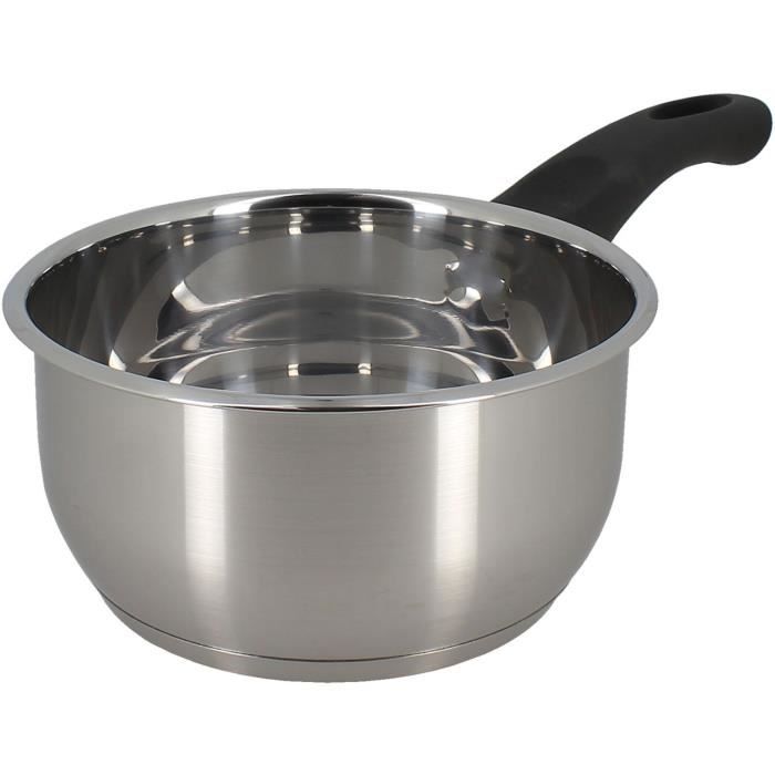 MENASTYL 6020240 Saucepan - Stainless Steel - 14 cm - Suitable for All Hobs Including Induction