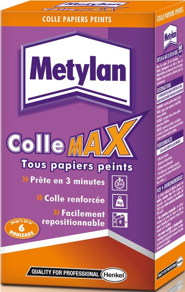METYLAN Max Wallpaper Paste - 200 g Pack - Suitable for All Types of Wallpaper