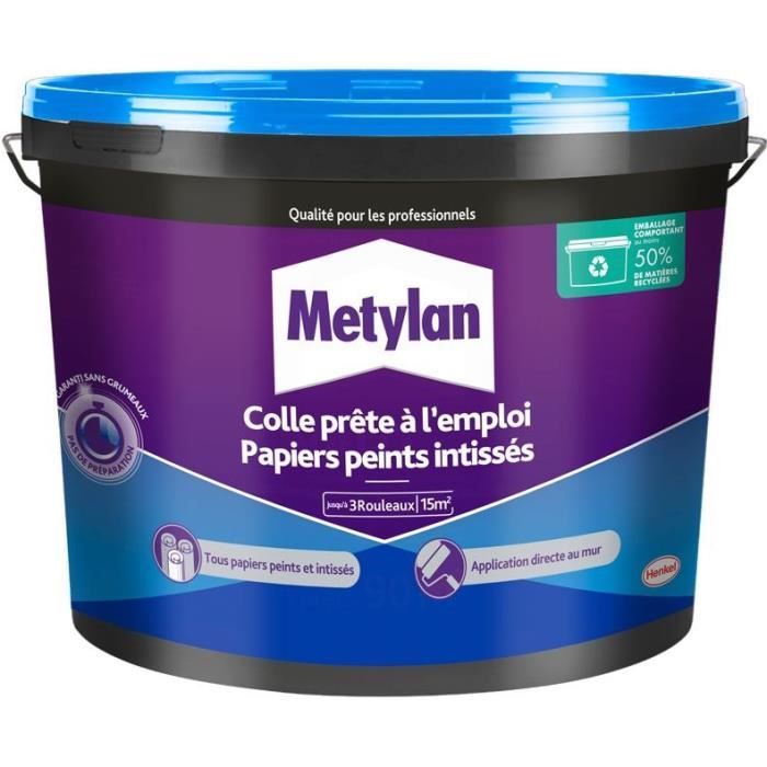 METYLAN Wallpaper Paste - Non-woven - Ready to Use - 2.25 kg Bucket