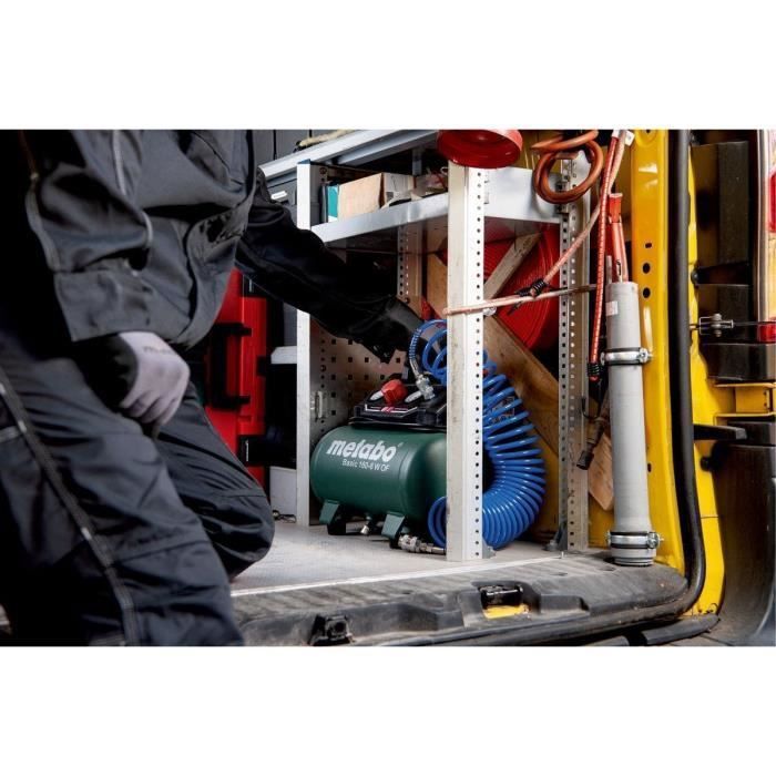 METABO Compressor - Basic 160-6 W OF - 6 Litres - 900 W - 8 bar