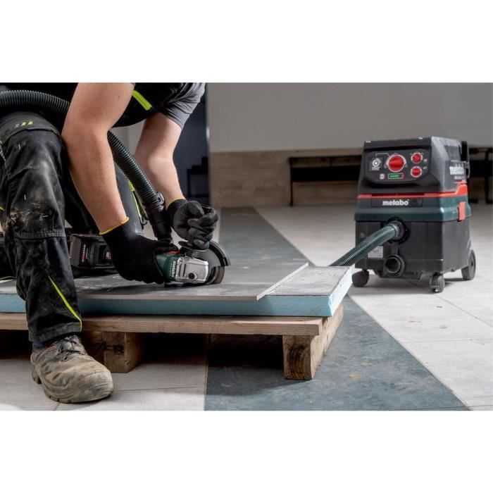 METABO Cordless Angle Grinder W 18 L 9-125 - 18V - MetaBOX 165 L