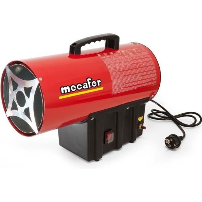MECAFER Infrared Gas Heater - MH30000G - 30000 W - Compatible with Butane and Propane