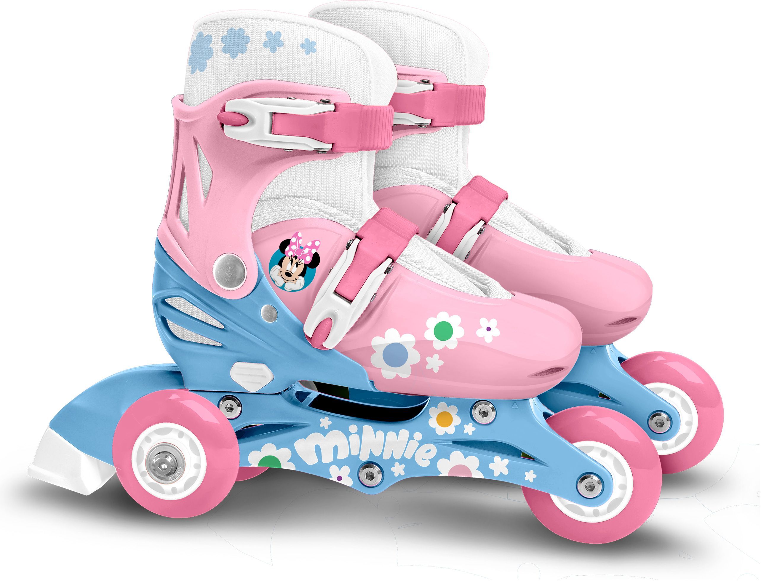 MINNIE 2-in-1 Inline Skates - Girl - Pink - Size 27-30