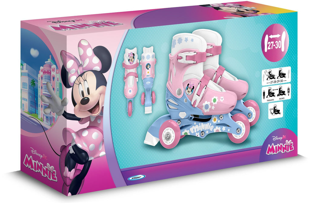 MINNIE 2-in-1 Inline Skates - Girl - Pink - Size 27-30