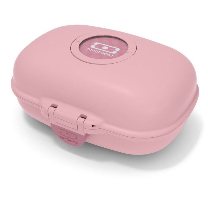 Lunch Box - MONBENTO - Airtight Snack Box - MB Gram Rose Blush