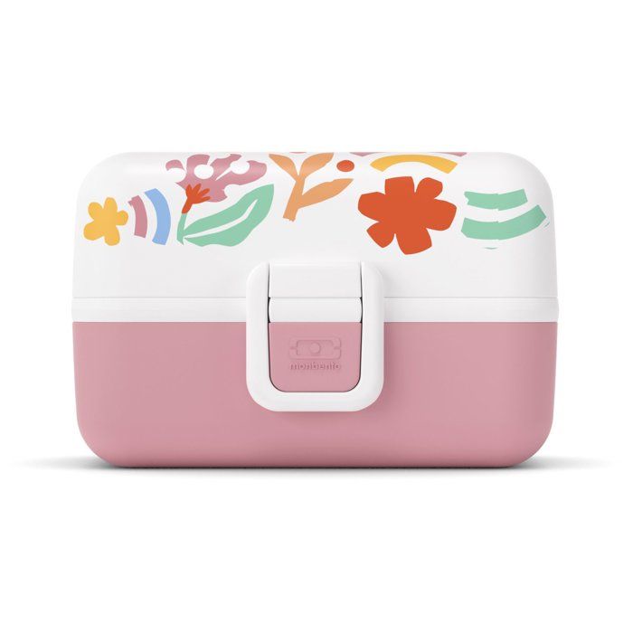 MONBENTO Children's Lunch Box - 3 Compartments - 500 ml - MB Tresor Papercut